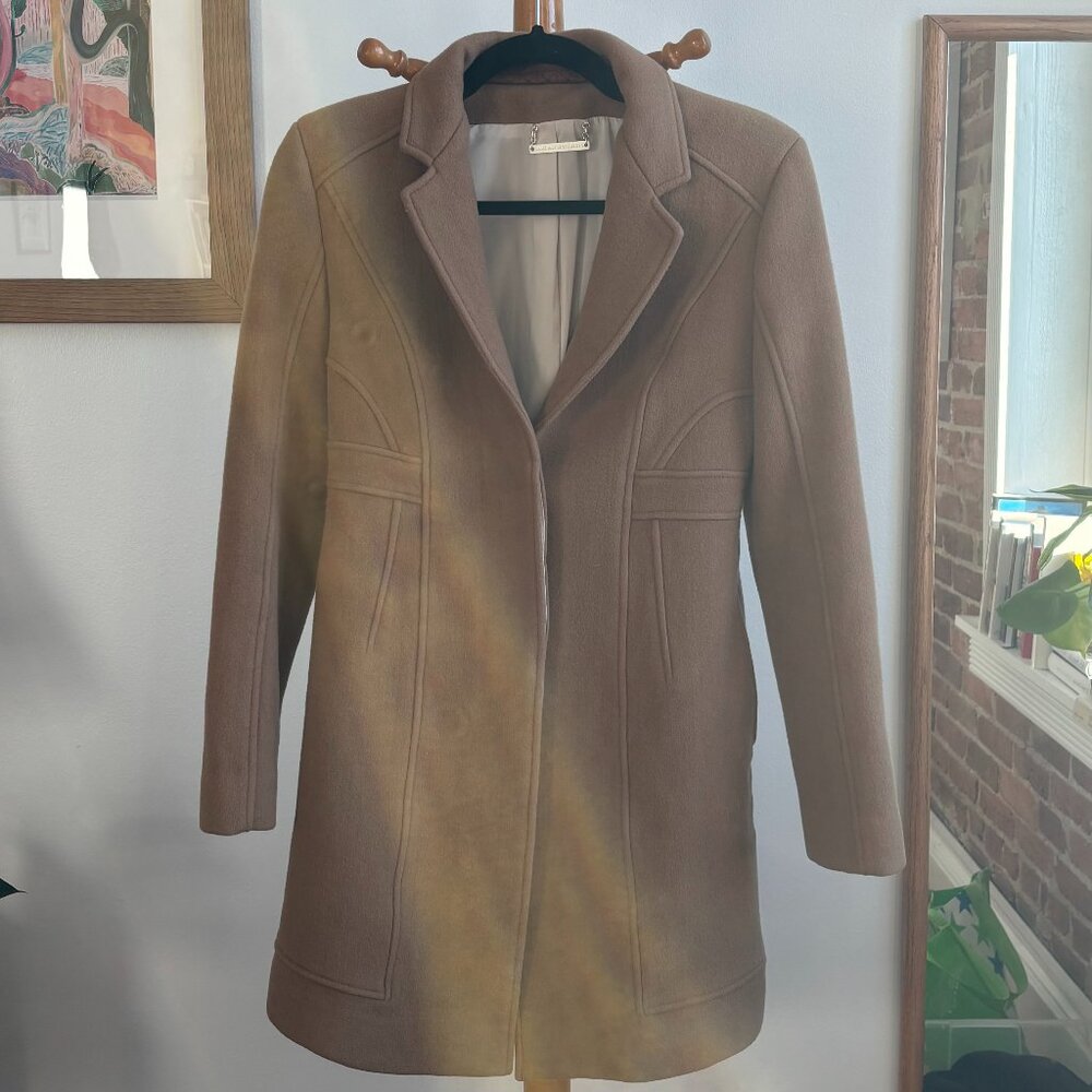 Diane Von Furstenberg Cara Wool Coat